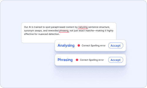Spelling Corrections